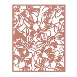 Blumig by Tim Holtz #665203 - Neu! Sizzix Thinlits Würfel