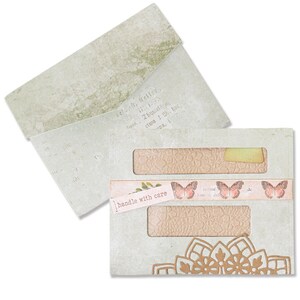 Carte de journalisation, enveloppe et fenêtre par Eileen Hull #666276 - Nouveau ! Set de 6 poinçons Thinlits Sizzix