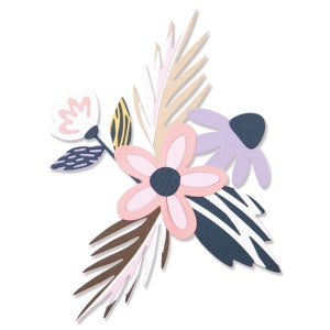 Boho Florals by Jennifer Ogborn #665881 - ¡Nuevo! Sizzix Thinlits - 12 Matrices