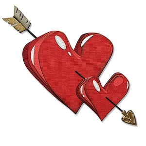 Lovestruck, Colorize by Tim Holtz #665852 - New! Sizzix Thinlits Colorize - Set of 16 Dies