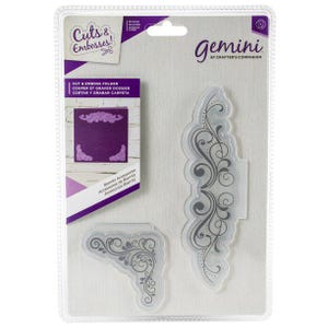 Biarritz Accessories Pasta de corte e relevo - Novo! Gemini by Crafter's Companion - GEM-CEF-BIAA