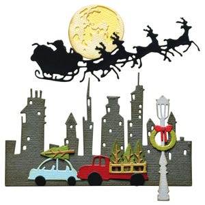 Vault Christmas Magic by Tim Holtz #666718 - New! Sizzix set of 12 Thinlits Dies