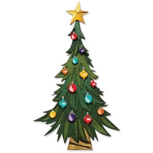 Trim a Tree, Colorize by Tim Holtz #666332 - New! Sizzix Thinlits Colorize - Set of 14 Dies