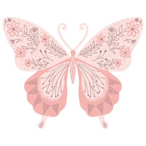 Versierde vlinderlaagse stempels van Lisa Jones - #665833 Nieuw! Sizzix set van 3 stempels