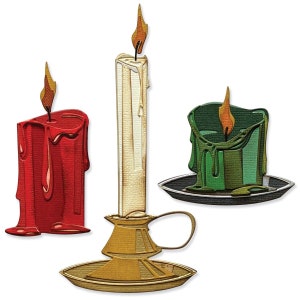 Candle Shop, Colorize by Tim Holtz #666331 - New! Sizzix Colorize Thinlits - Set of 23 Dies