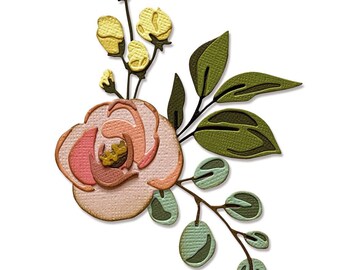 Bloom, Colorize by Tim Holtz #665208 - New! Sizzix Thinlits Colorize - 17 Dies