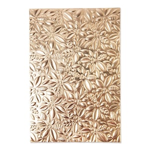 Holly #665253 - Neu! Sizzix 3-D Textured Impressions A6 - 3-d Embossing Folder - Designed by Katrin Breen