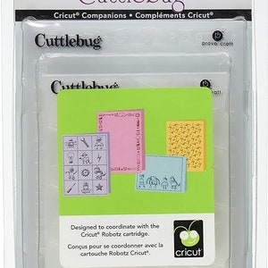 Robotz #2000413 - New! Cuttlebug ProvoCraft Set of 4 Embossing Folders