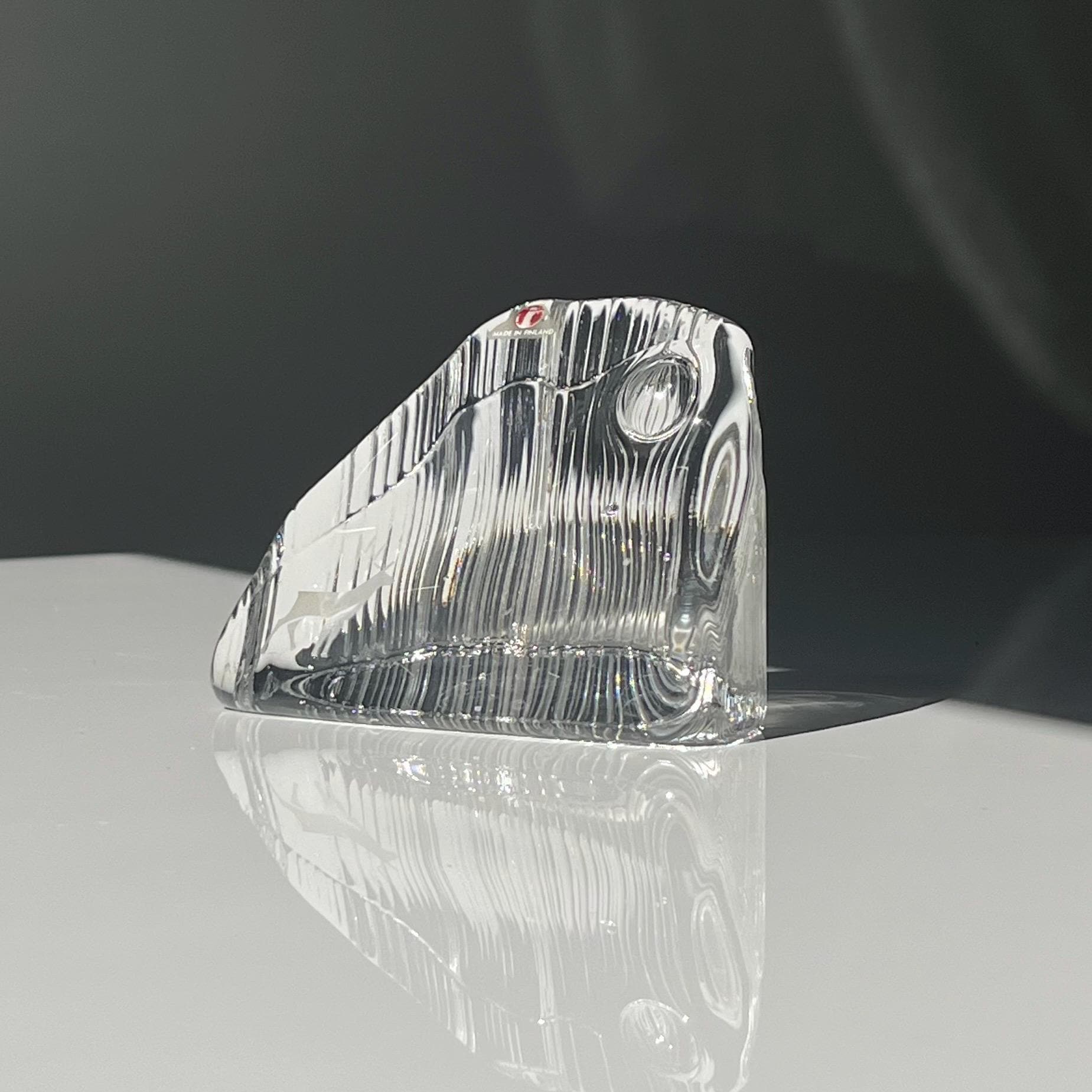 Vintage Iittala Paperweight, Kuutamo Tunturilla, Moonlight Ideas 