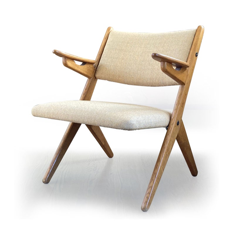 Danish modern lounge chair designed by Arne Hovmand Olsen image 1