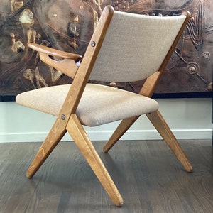 Danish modern lounge chair designed by Arne Hovmand Olsen image 5