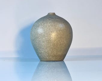 Signed Modernist ceramic weed pot vase