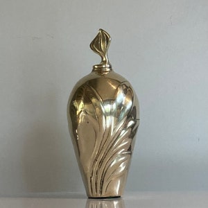 Vintage Dolbi Cashier brass perfume bottle image 5