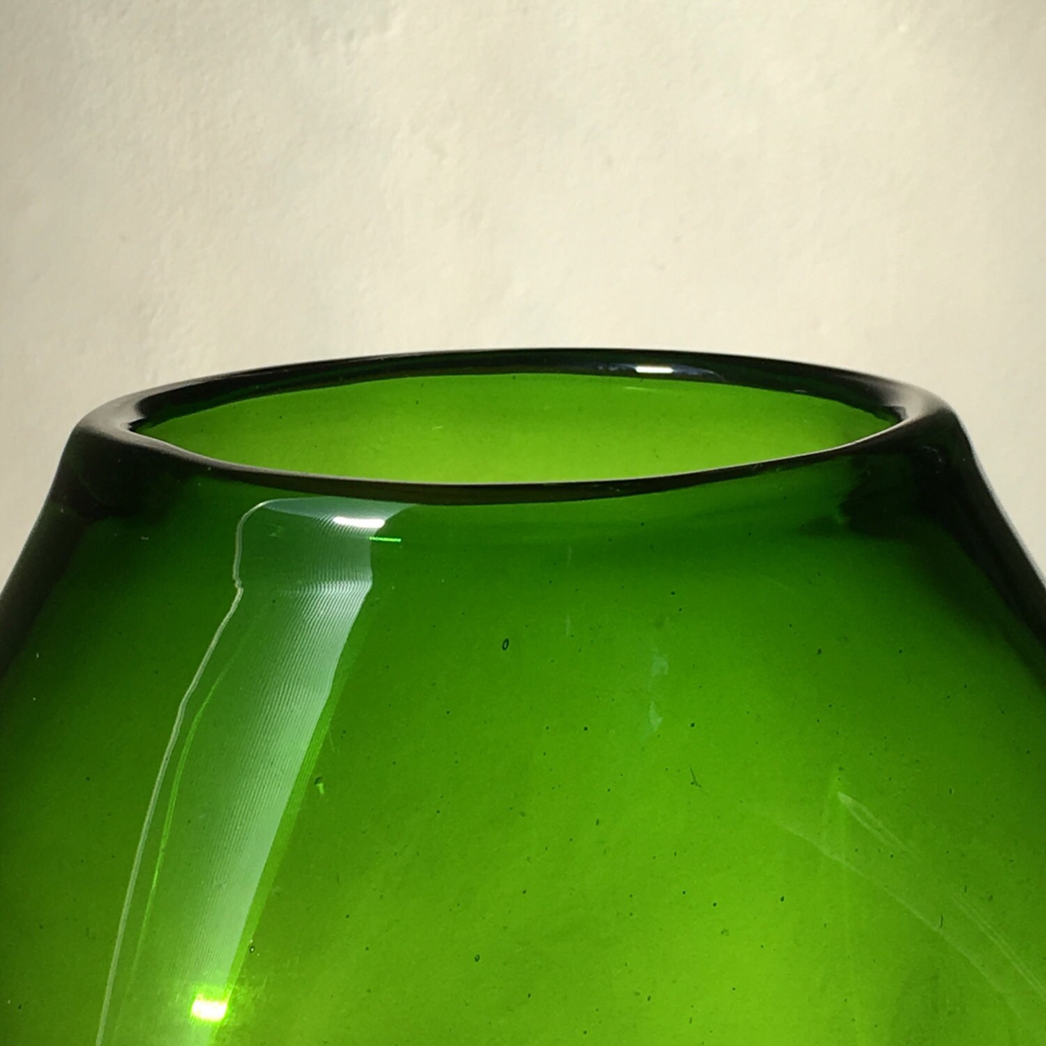 Handblown Blenko Vase by Windlow Anderson Etsy