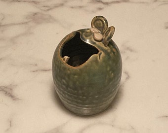 Töpferei Weingarten ceramic mouse shaped vase