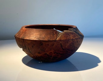 Hand made live edge wood bowl