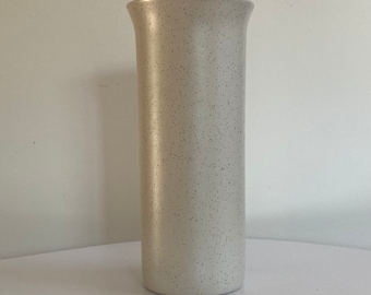 Handthrown specked ceramic modernist vase