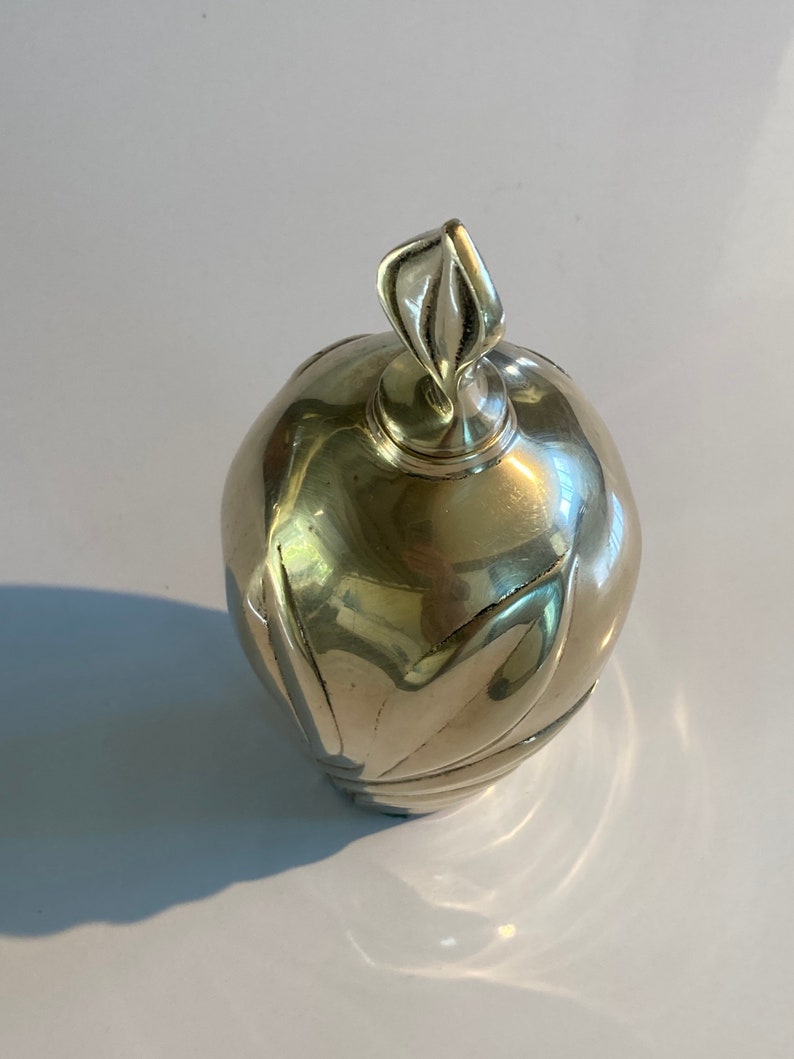 Vintage Dolbi Cashier brass perfume bottle image 6