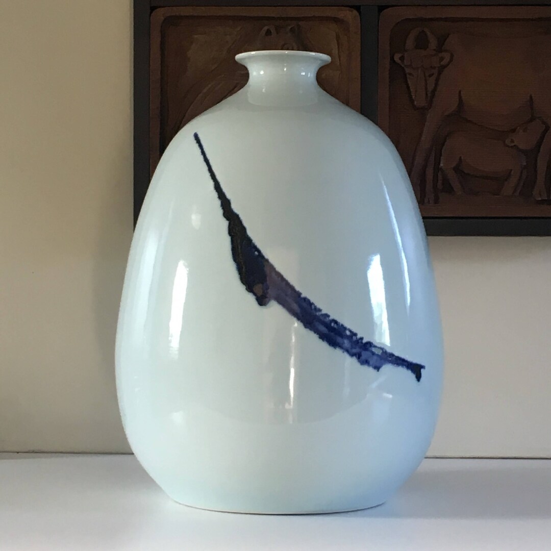 Massive Modern Chinese Porcelain Vase - Etsy
