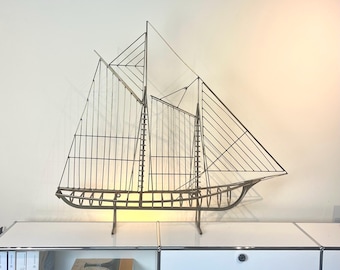 Massive signed Curtis Jere 1976 catamaran sailboat