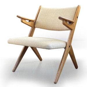 Danish modern lounge chair designed by Arne Hovmand Olsen image 2