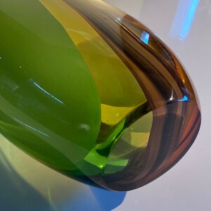 Contemporary modern glass vase image 9