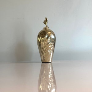 Vintage Dolbi Cashier brass perfume bottle image 1