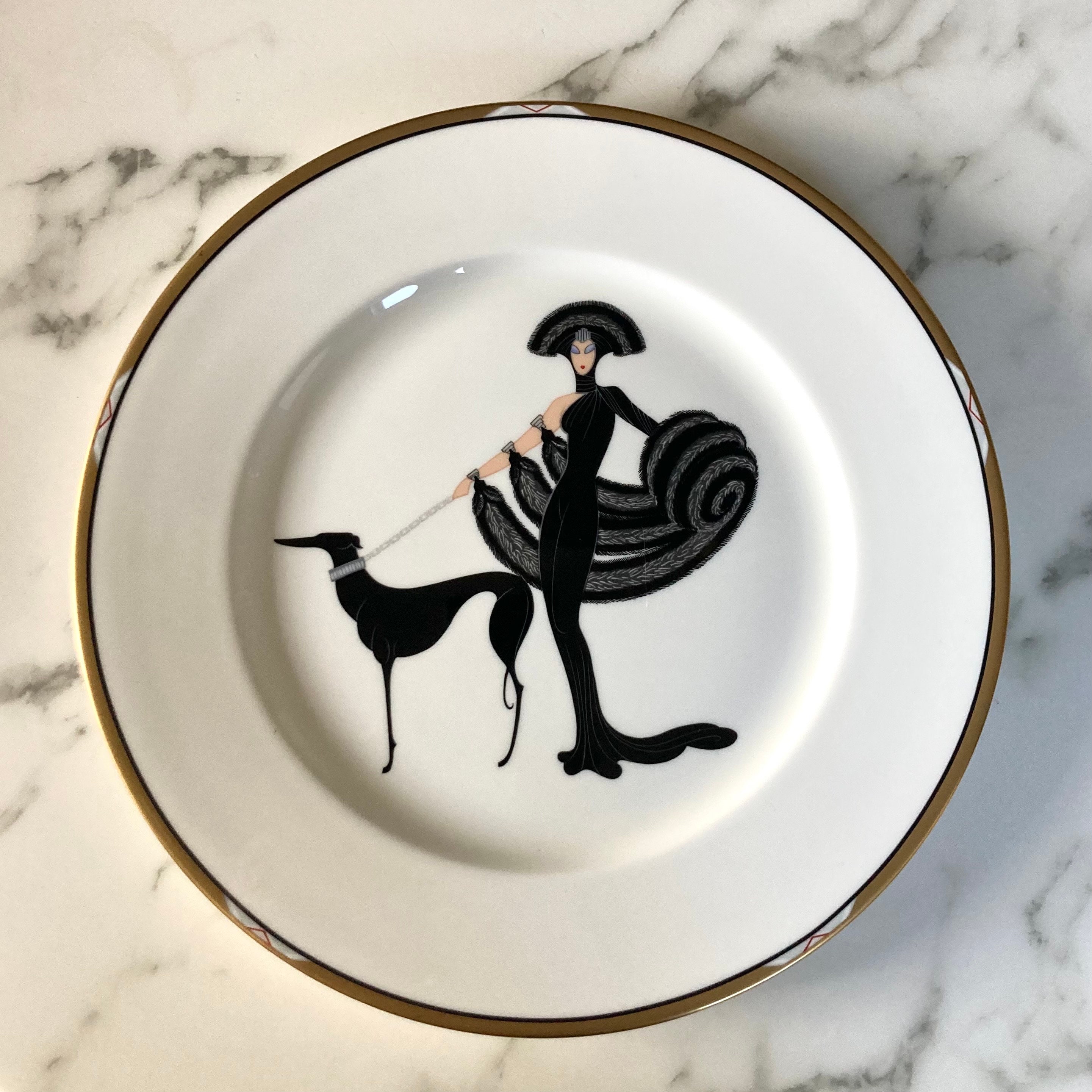Erte Symphony in Black - Etsy