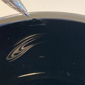 Ilse black glass bowl for Georg Jensen image 4