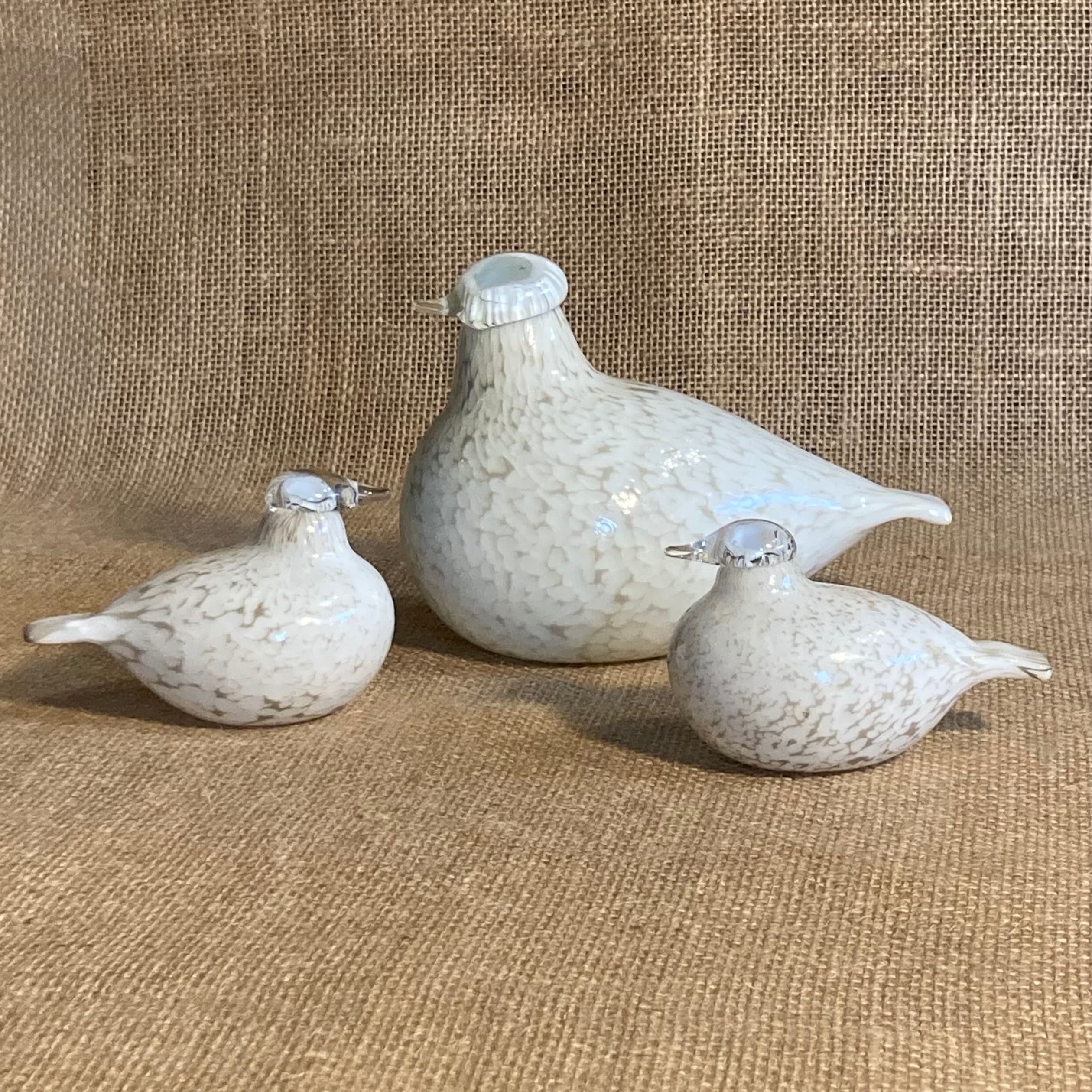 Kosta Boda】 「Familjen（家族）」シリーズ 3 点セット 【公式通販】