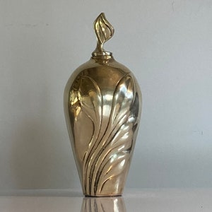 Vintage Dolbi Cashier brass perfume bottle image 4