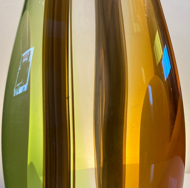 Contemporary modern glass vase image 8