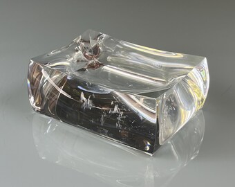 Vintage lucite soap holder