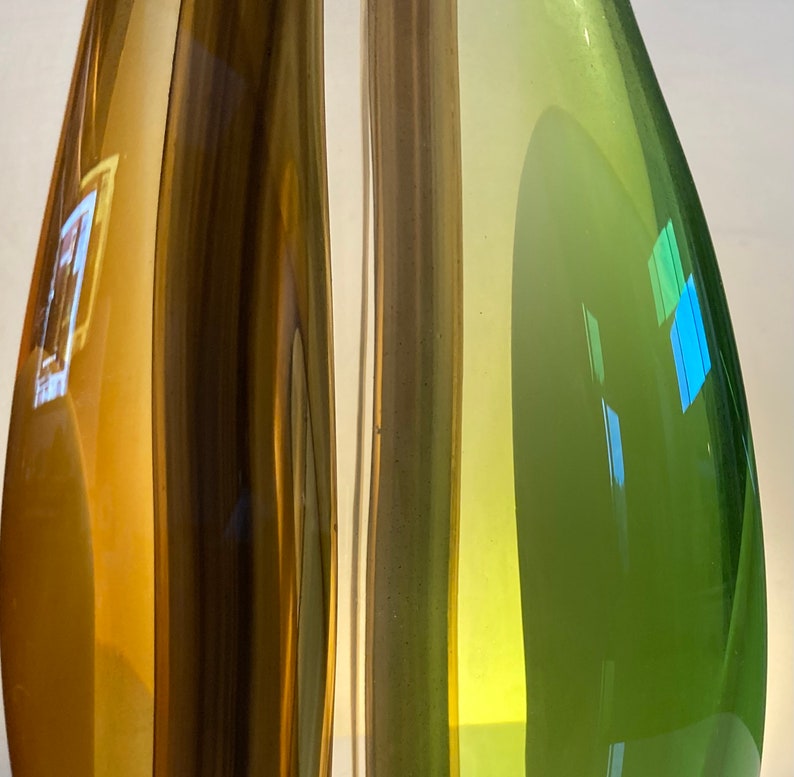 Contemporary modern glass vase image 7