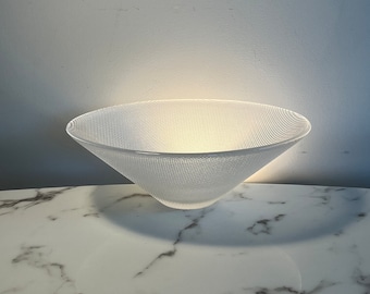 Kosta Limelight optic design fruit bowl
