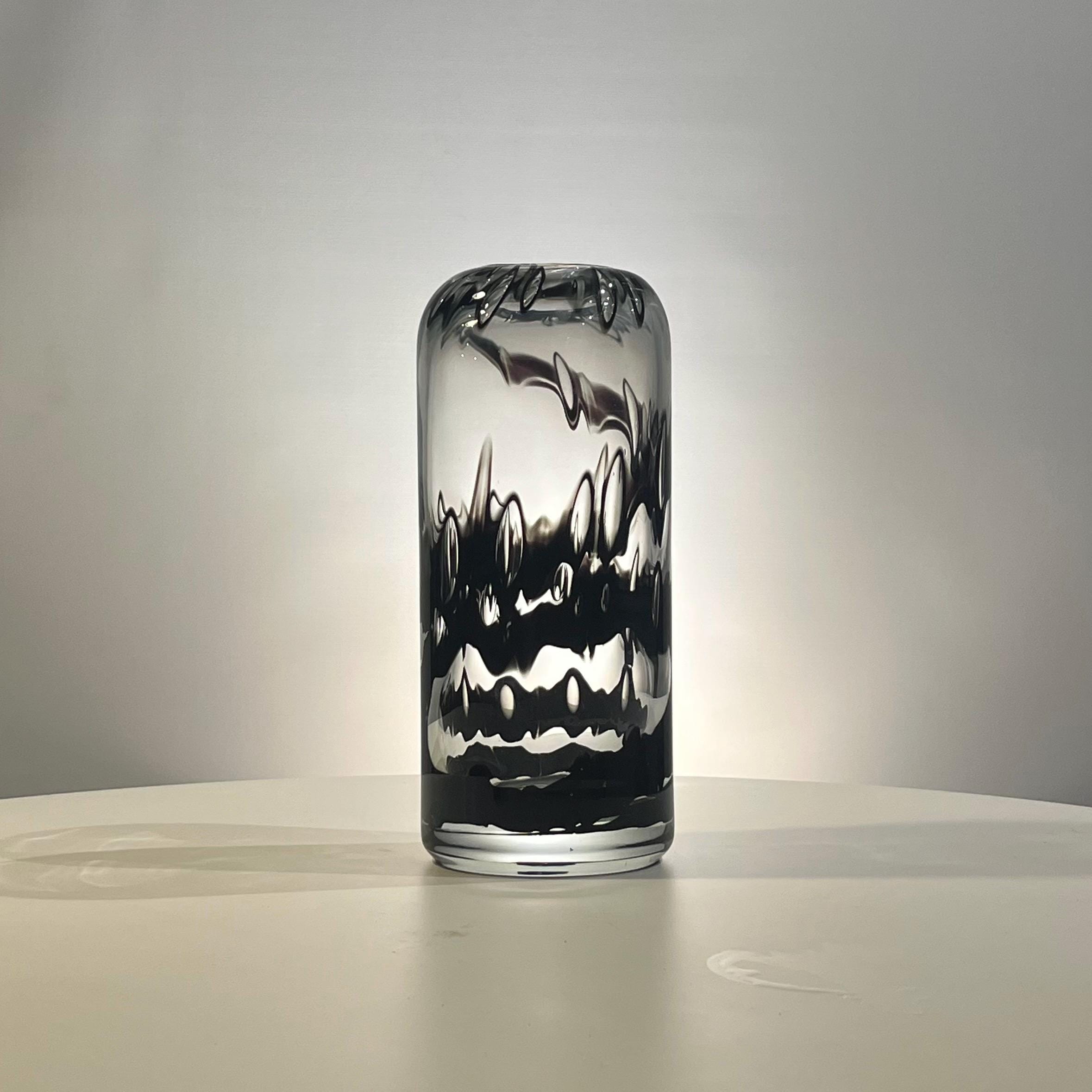Archimede Seguso Black White - Etsy