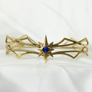 Joseph’s Crown in Blue & Antique Gold