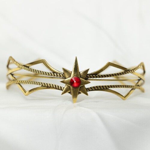 Joseph’s Crown in Red & Antique Gold