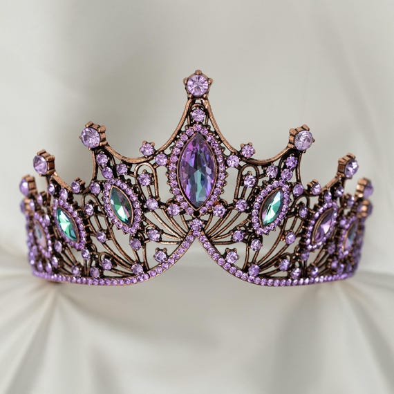 Purple & Rose Gold Crown Sadie main image 4