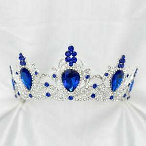 Phaedra&#39;s Tiara in Blue & Silver