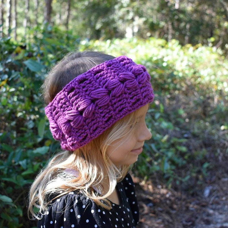 Vivacious Headband Pattern easy crochet headband digital Etsy