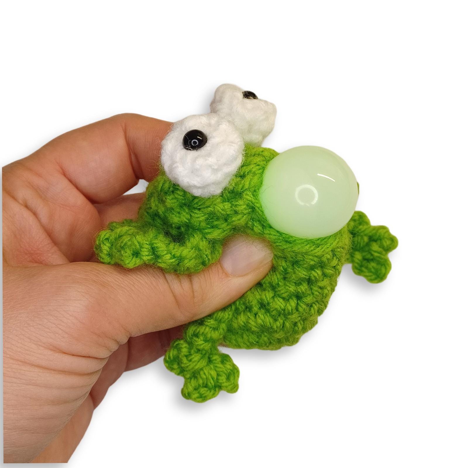 Crochet Burping Frog Pattern: Amigurumi Fidget Toy (PDF Pattern) - Etsy