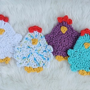 Penny Rug Coaster Pattern Henny Penny Coaster Digital Crochet Pattern, Instant Download Easy Mug ...