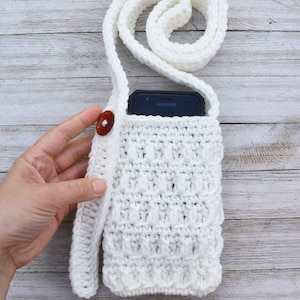 Crochet Phone Bag Pattern Easy Crochet Pattern for Beginners Minimalist ...