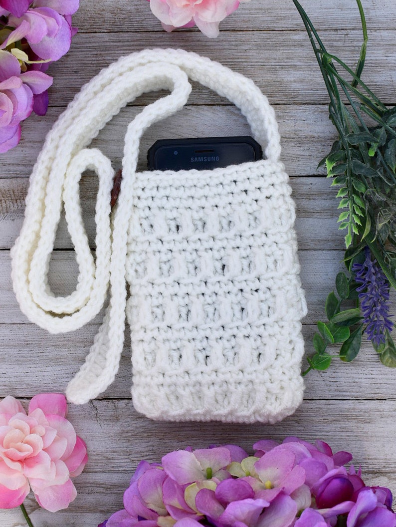 Crochet Phone Bag Pattern Easy Crochet Pattern for Beginners | Etsy