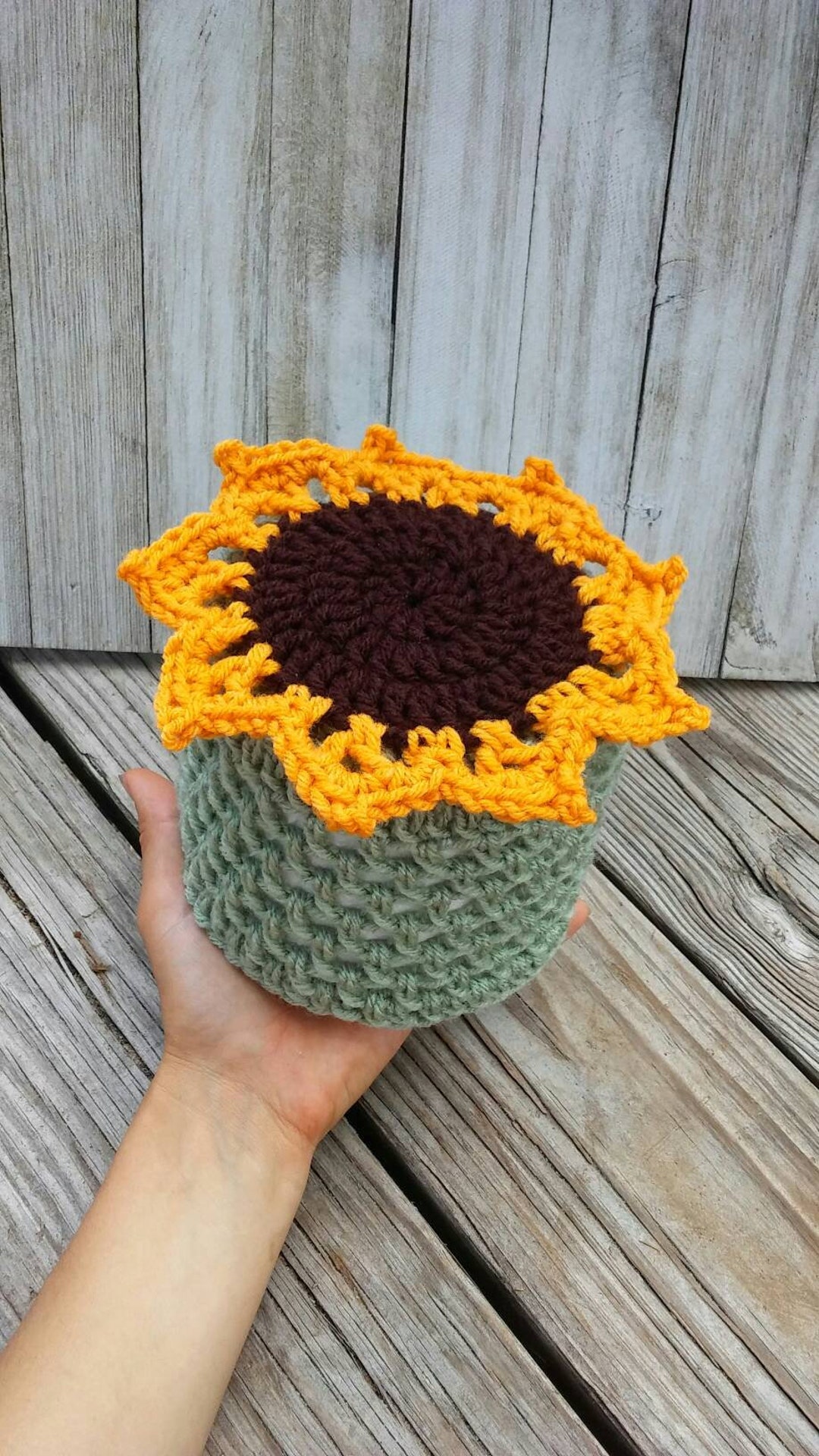 Pattern Sunflower Toilet Paper Cover Crochet Pdf Pattern - Etsy