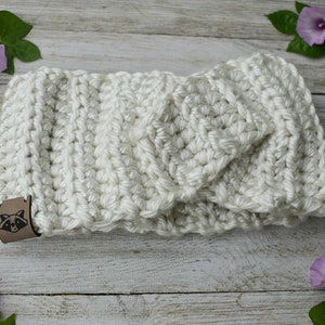 Half Twist Headband Crochet Pattern, Instant Download, Winter Headband ...