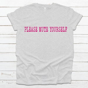 Please mute yourself svg, mute svg, zoom svg, distance learning svg, cricut cut files, cut files