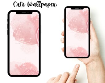 Roze Telefoon Wallpaper | Digitale download