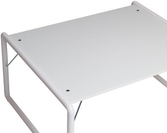 All White Folding Toddlers Table. Fits our Jr. Director Chair. Then, unusual as it sounds, it's usable by the entire family!